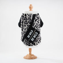 Load image into Gallery viewer, Fleece Warm Dog Winter Coat Leopard Jacket