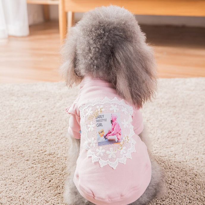 Small Puppy Clothes Pink