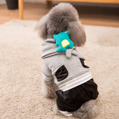 Cute Dog Jacket New Pet Clothes Winter Warm Dog Coat
